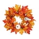 thumbnail image 2 of Corona De Hojas De Arce Para Puerta Delantera, Corona De Otoño Para Fiesta, Granja, Dormitorio, 50cm, 2 of 5