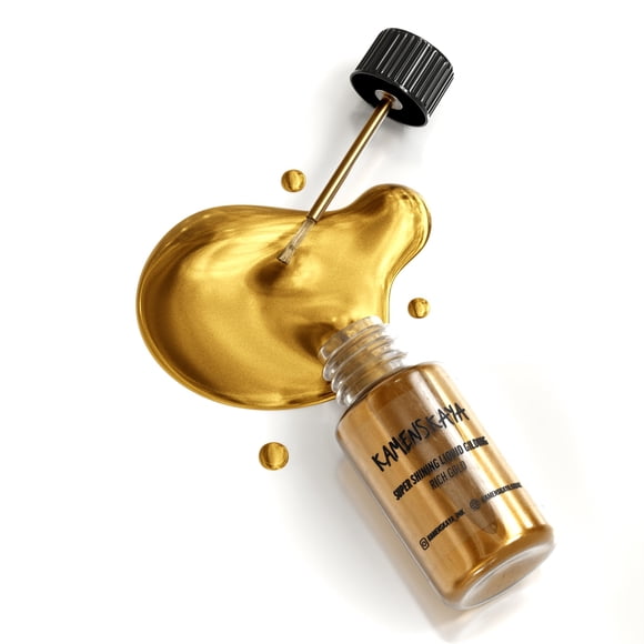 Pintura líquida en forma de hoja de oro KAMENSKAYA a base de alcohol, 20 ml