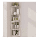 thumbnail image 2 of Repisa Esquinero Belug Flotante 5 Niveles Decoracion Moderna Blanco, 2 of 5