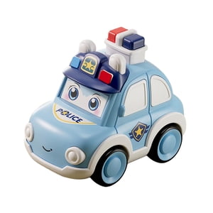 Magideal - Press And Go Cars Coche De Juguete Para Bebé, Bonito, Creativo, Regalos De Cumpleaños, Vehículos, Juguetes Educativos Para Edades Tempranas Para Niños Coche De Policía