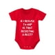 thumbnail image 4 of Baby Boys Casual Cute Short Sleeve Onesie With "If I Refuse To Nap Is That Resisting A Rest" For Summer Pregnancy Gift, 4 of 5