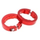 thumbnail image 3 of 2 unids aleación bicicleta manillar agarre anillo de bloqueo extremo anillo de bloqueo rojo 8 mm, 3 of 5