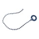 thumbnail image 1 of Cadena De Platillos Montajes Hardware Reemplazo Estable Instrumentos De Percusión Partes Plata, 1 of 5