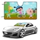 thumbnail image 1 of Pequeña Lola Visita la Ciudad Parasol para Parabrisas Delantero Protector Plegable, Visera Solar para Auto Bloquea Rayos UV Mantiene tu Vehículo Fresco140cm*76cm, 1 of 6