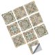 thumbnail image 5 of 10 Uds 20cm Autoadhesivo Cuadrado Pared Mosaico Azulejo Vinilo Ladrillo Pegatina Películas Tipo E, 5 of 5