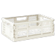 thumbnail image 1 of 3 Sprouts Caja Plegable Moderna Grande Crema, 1 of 2