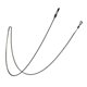 thumbnail image 2 of gafas cortas de estilo gafas de sol sujetador titular cable de cadena de cadena negro, 2 of 5