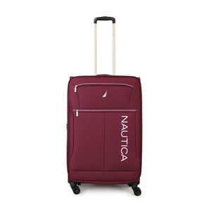 Maleta De Tela Mediana Nautica Valencia 20Kg Burdeo