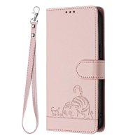 Funda Tipo Cartera Foxdock Para Samsung Galaxy S20 Plus Con Soporte, Ranuras, Rfid, Diseño De Gato