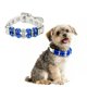 thumbnail image 1 of Collar de Perlas para Perro Uxcell, Collar de Perlas para Gato con Cristales de Lujo, Collar de Mascota con Perlas para Boda, Regalo de Collar de Diamantes, (Azul, XS), Para Mascotas Pequeñas, 1 of 7