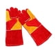 thumbnail image 1 of Guantes De Soldadura MIG Piel De Vaca Estufas De Leña Soldador Cocina Rojo Amarillo, 1 of 5