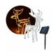 thumbnail image 1 of Reno Navideño Luz Led Solar Decorativo 120cm Amarillo, 1 of 2