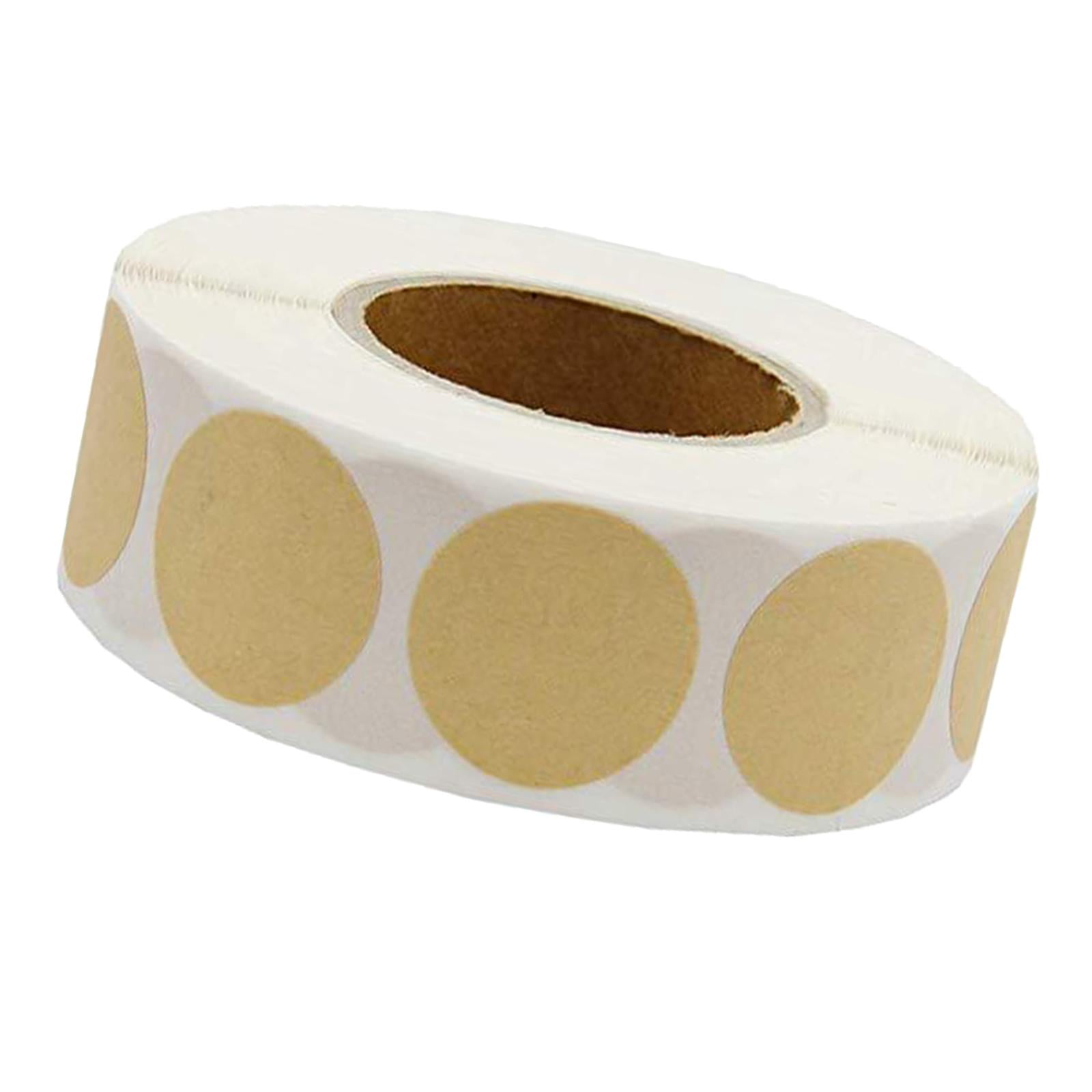 Magideal - Etiquetas Adhesivas Etiquetas Adornos Adhesivos Etiqueta Para Hornear Embalaje De Bricolaje Álbum De Recortes De Puntos De Colores Para Envolver Regal 38 Cm