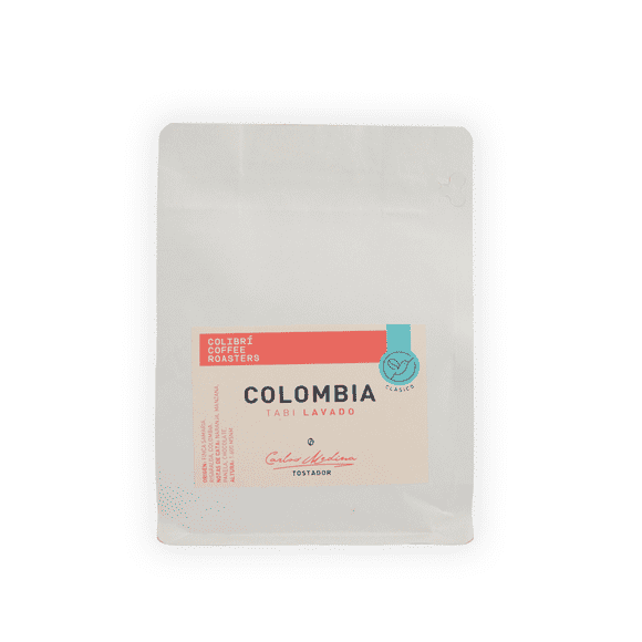 Café de especialidad en grano Colombia Tabi Lavado 250gr
