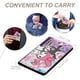 thumbnail image 4 of My Melody Porta Pasaporte y Cartera de Viaje Premium de Cuero PU, Funda de Pasaporte Bloqueo RFID con Ranuras para Tarjetas de Crédito, Estuche para Libro de Pasaporte para Familia 10cm × 15cm, 4 of 6