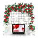thumbnail image 3 of Rosas artificiales guirnalda pack 2 uds colgar, 3 of 3