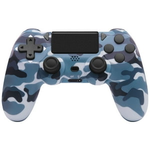 Genérico - Mando Inalámbrico Compatible Con Ps4/Slim/Pro Y Pc, Control Joystick - Camuflaje Gris