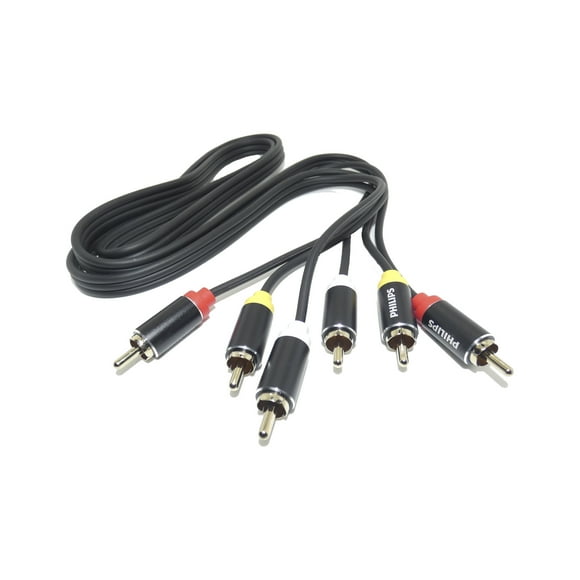 Cable Rca De Audio Y Video Stereo 1,2m