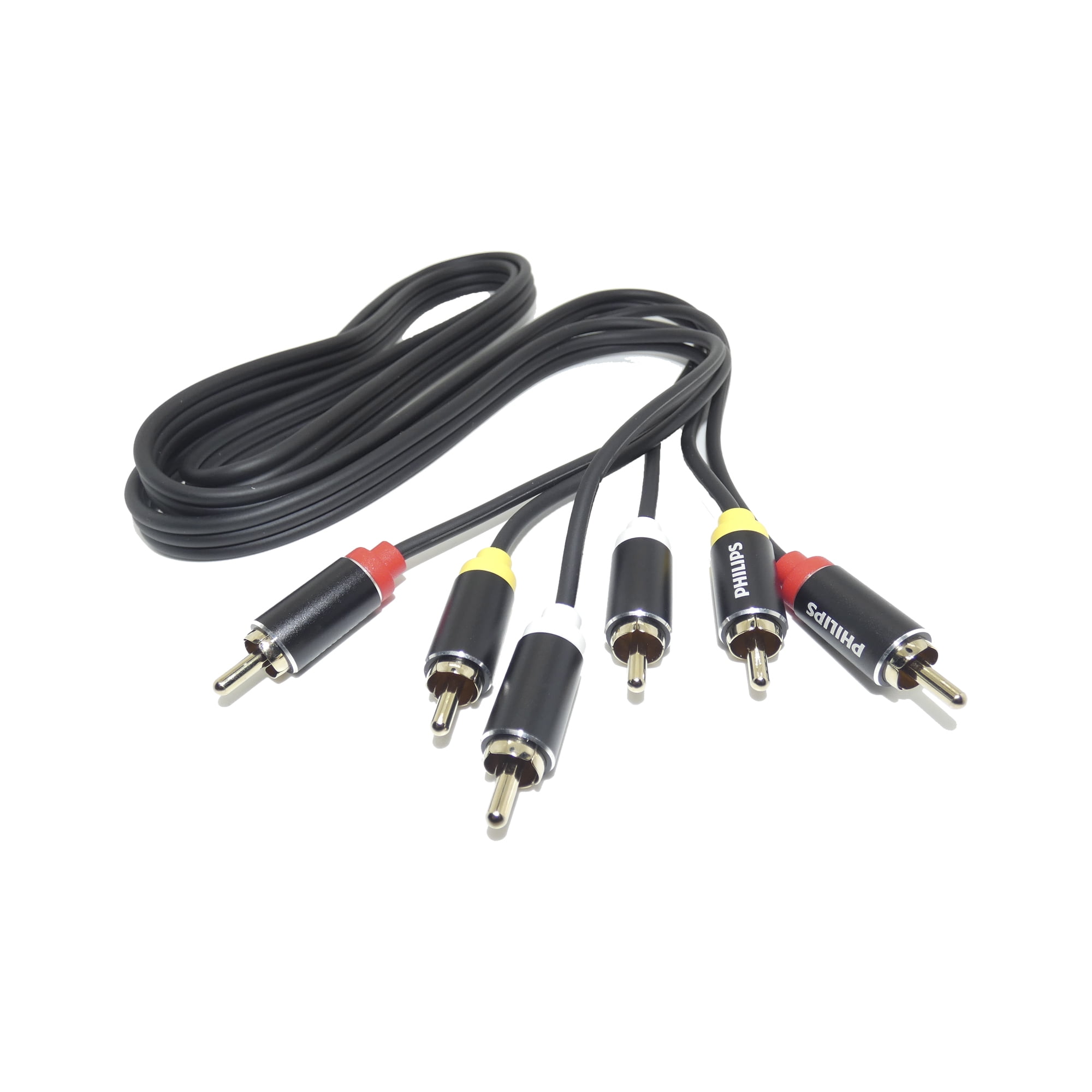 Philips - Cable Rca De Audio Y Video Stereo 1,2m