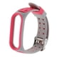 thumbnail image 1 of Correa De Pulsera De Silicona De Repuesto Para MI Band 5 Gris + Rosa, 1 of 4