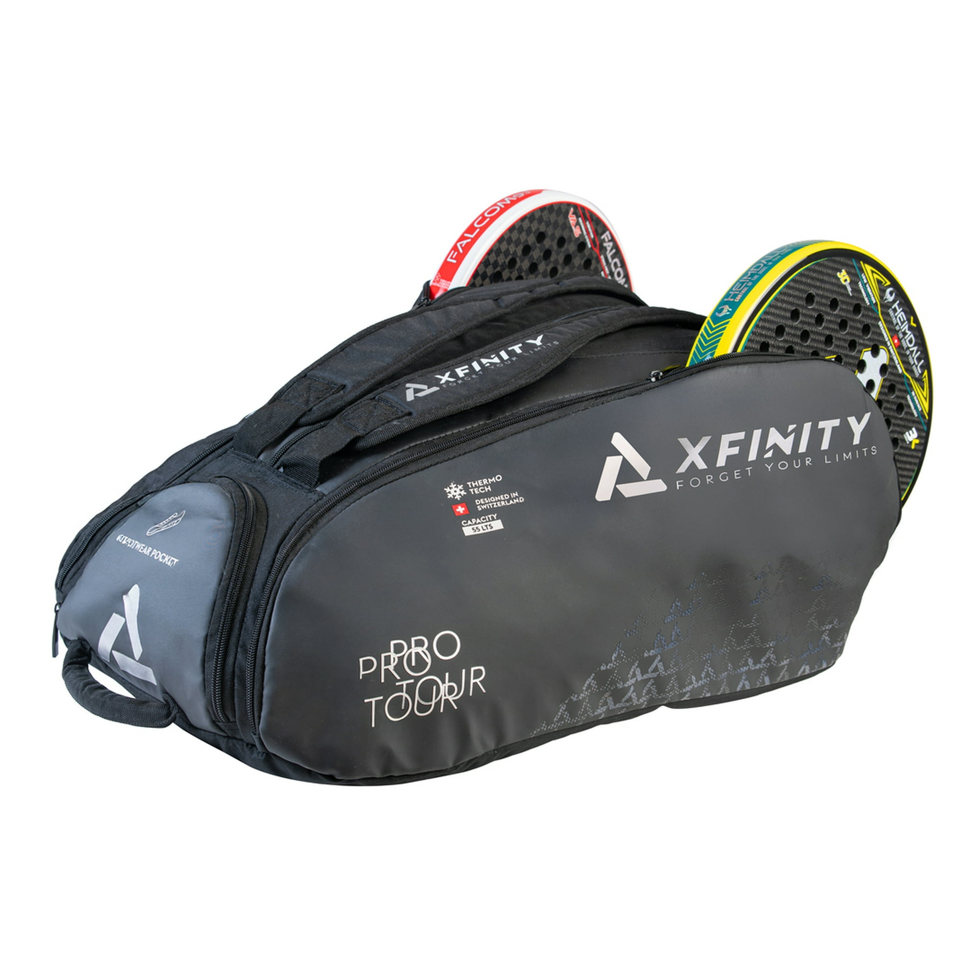 Bolso Pala Padel Con Doble Bolsillos Termico 55 Lts Xfinity