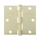 thumbnail image 2 of Pack 2 Bisagras Acero Odis 3,5”×3,5”×2,0mm - Bronce, 2 of 3