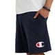 thumbnail image 4 of Pantalones cortos Champion para hombre, estampado, azul marino, talla S, 4 of 4