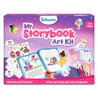 Kit De Arte Skillmatics Storybook Sobre Unicornios Y Princesas Para Niños De 5 A 10 Años