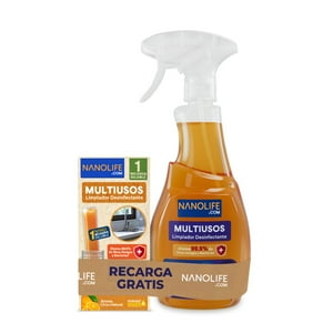 Limpiador Multiusos Kit De Inicio Citrico Promoción 600Ml + Recarga - Deysa Nanolife