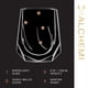 thumbnail image 3 of Copa de Vino Viski Alchemi 240 ml Doble Pared con Aeración, 3 of 9