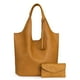 thumbnail image 1 of Bolso de mano Montana West Hobo de piel vegana con borla MWC2-079BR, 1 of 3