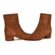 thumbnail image 2 of Bootie Nine West Maribu de gamuza color coñac para mujer con tacón de 4,5 cm, 2 of 6