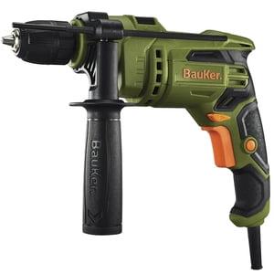 Taladro Percutor Eléctrico Bauker 650W 10Mm Color Verde