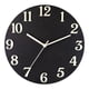 thumbnail image 2 of Reloj De Pared Luminoso De 12 Pulgadas, Reloj Colgante Para Sala De Estar, Oficina, Negro, 2 of 6