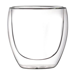 Magideal - Tazas De Café De Doble Pared Tazas De Café Expreso Pequeñas Taza Con Aislamiento De Vidrio De Borosilicato Alto Tazas Para Beber Tazas De Té Para Té