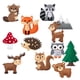 thumbnail image 1 of Kit De Costura De Fieltro Manualidades De Bricolaje Artesanía Educativa De Costura Artesanía Animales Del Bosque, 1 of 1