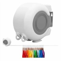 Crusec - Tendedero Rectactil Colgador Doble Telescopico Colgador 13M