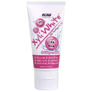 Pasta De Dientes Gel Now Solutions Xyliwhite Para Niños, 90 Ml, Chicle