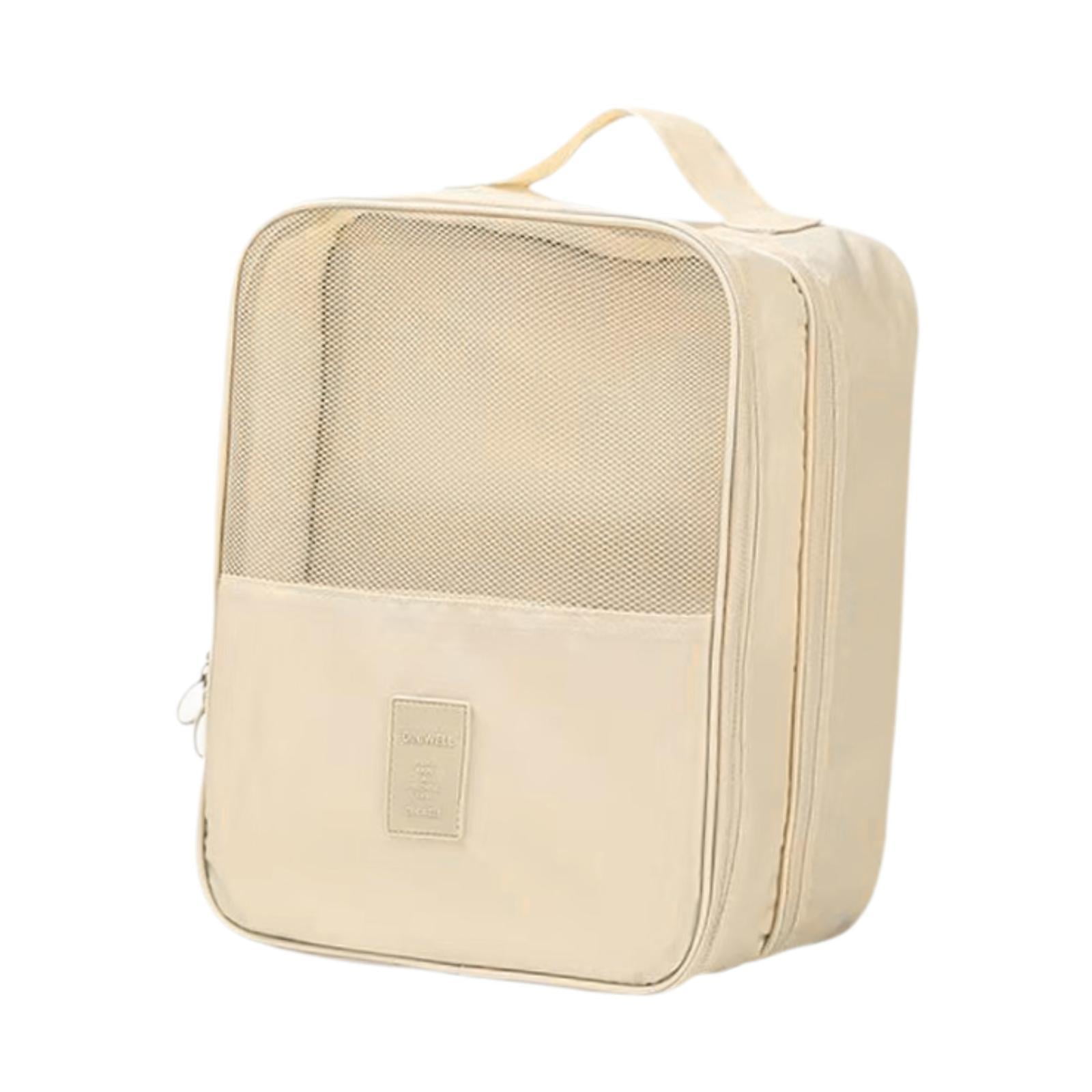 Bothyi - Bolsa De Viaje Para Zapatos, Bolso De Mano Para Hombre Y Mujer, Con Asa, Ligera, Organizador De Zapatos, Color Caqui