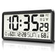 thumbnail image 1 of Reloj de pared digital EASYERA de 15'' con temperatura y humedad, 1 of 9
