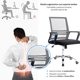 thumbnail image 5 of Silla de Oficina Negra y Gris Ergonómica Ajustable Santiago, 5 of 10