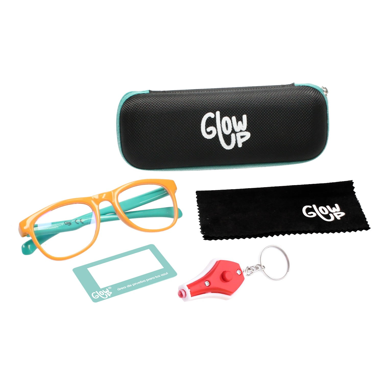 Glowup - Lentes Infantil Filtro Luz Azul Orange Glow