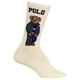 thumbnail image 1 of Calcetas Polo Ralph Lauren Americana Bear para Mujer en Marfil, 1 of 1