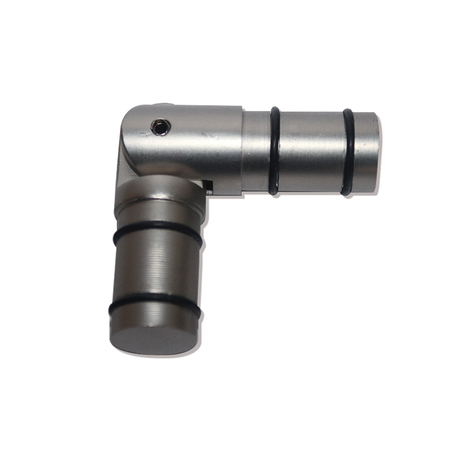 Metalhsa - Codo Articulado Satín Para Barras De Cortina 19 Mm