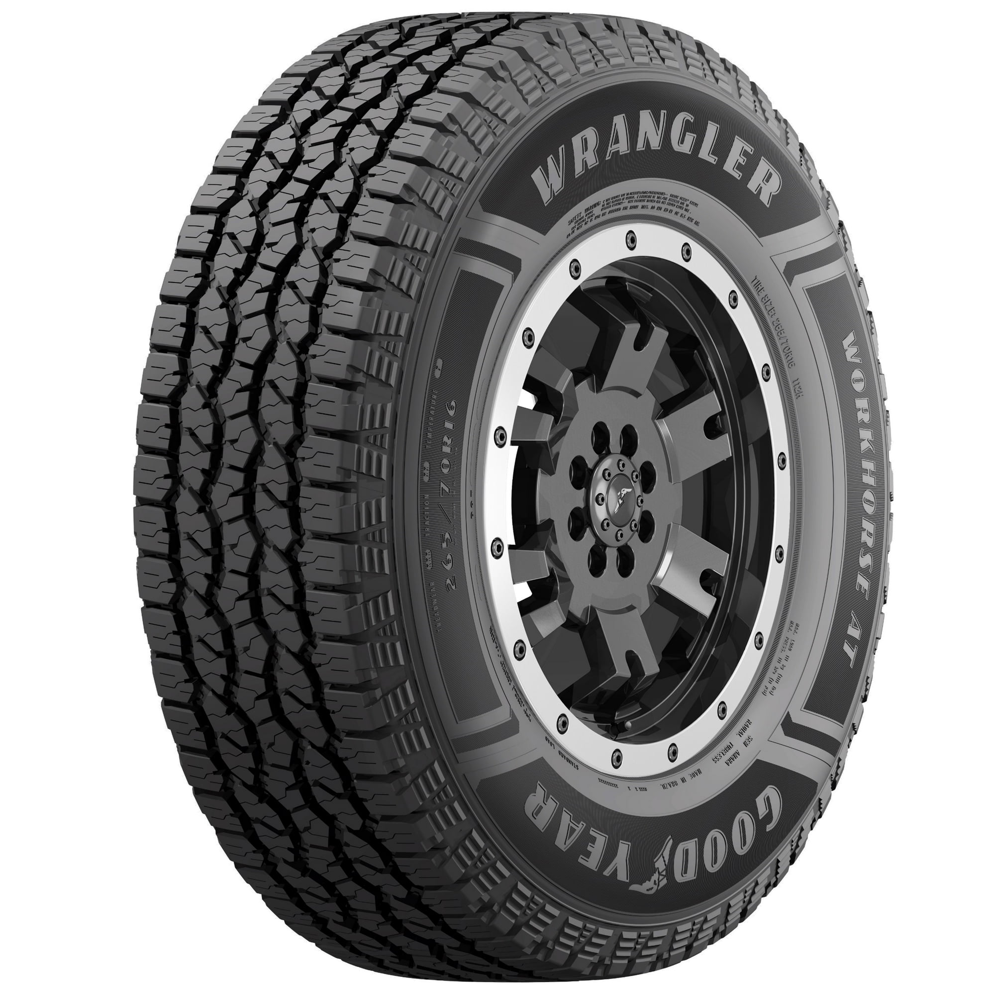 Goodyear - Neumático Lt 245/75 R16 Wrangler Workhorse At 114s D