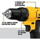 thumbnail image 3 of Taladro Atornillador Inalambrico DEWALT 20V DCD771C2 Kit 21 Brocas, 3 of 3