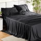thumbnail image 1 of Juego de sábanas Bedsure King Size Cooling Rayon Bamboo Black, 1 of 7