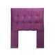 thumbnail image 1 of Respaldo 1,5 Plazas Felpa Morado Cp Alice, 1 of 2