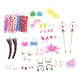 thumbnail image 2 of Conjunto De Moda De Muñecas, Artesanía De Imitación Para Niñas, Regalos, Festivales, Juguete Educativo, 79 Piezas A, 2 of 5