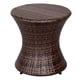 thumbnail image 1 of Mesa lateral para exterior Sundale de 51 cm, marrón, ratán, estructura de acero, 1 of 7